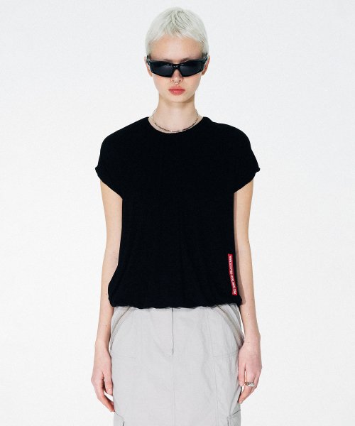 PUMKIN SHRRING TOP PALE - 3 COLORS BLACK