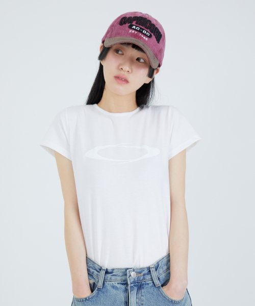 SIGNATURE LOGO T-SHIRT - 3 COLORS IVORY