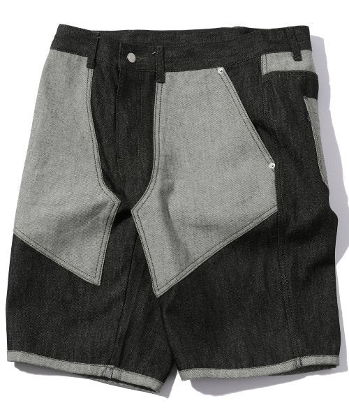 LAYER DENIM PANTS - 2 COLORS BLACK