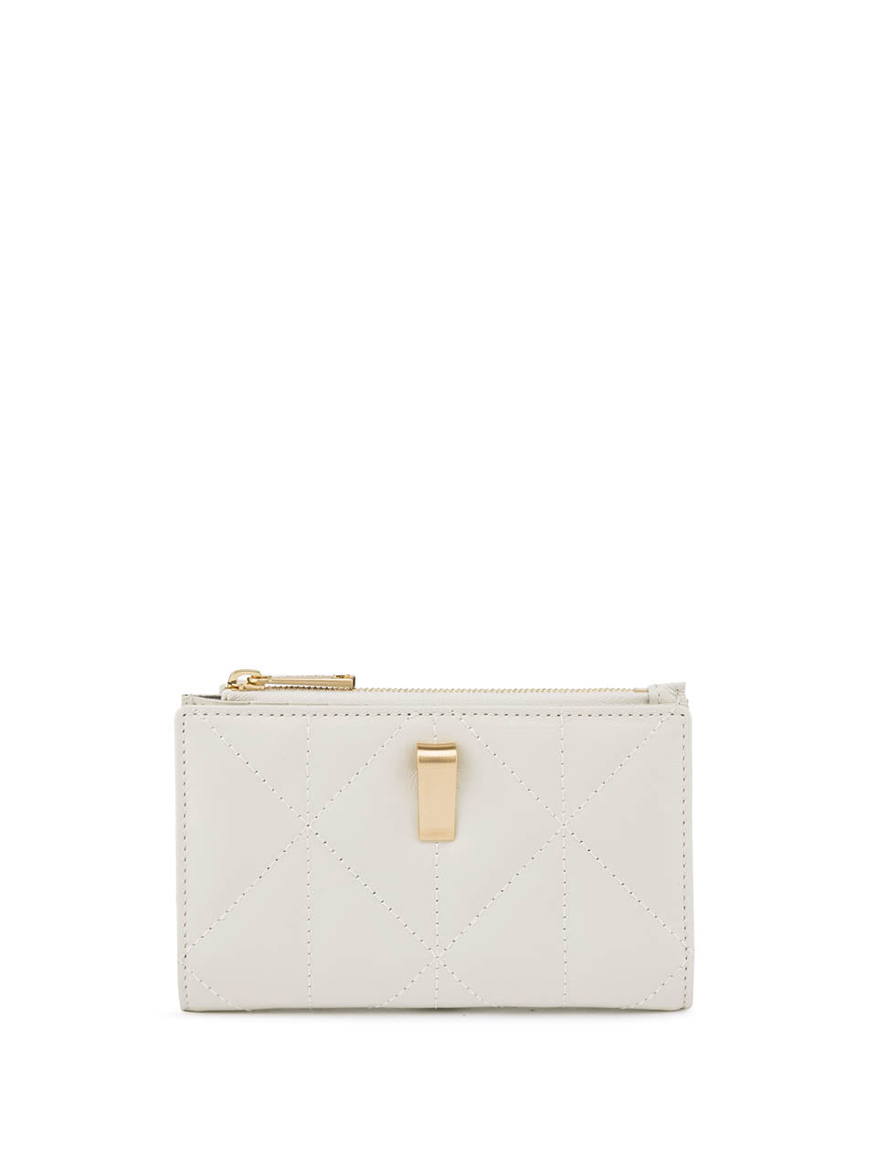 MARGOT GLAM MEDIUM WALLET - 2 COLORS CREAM