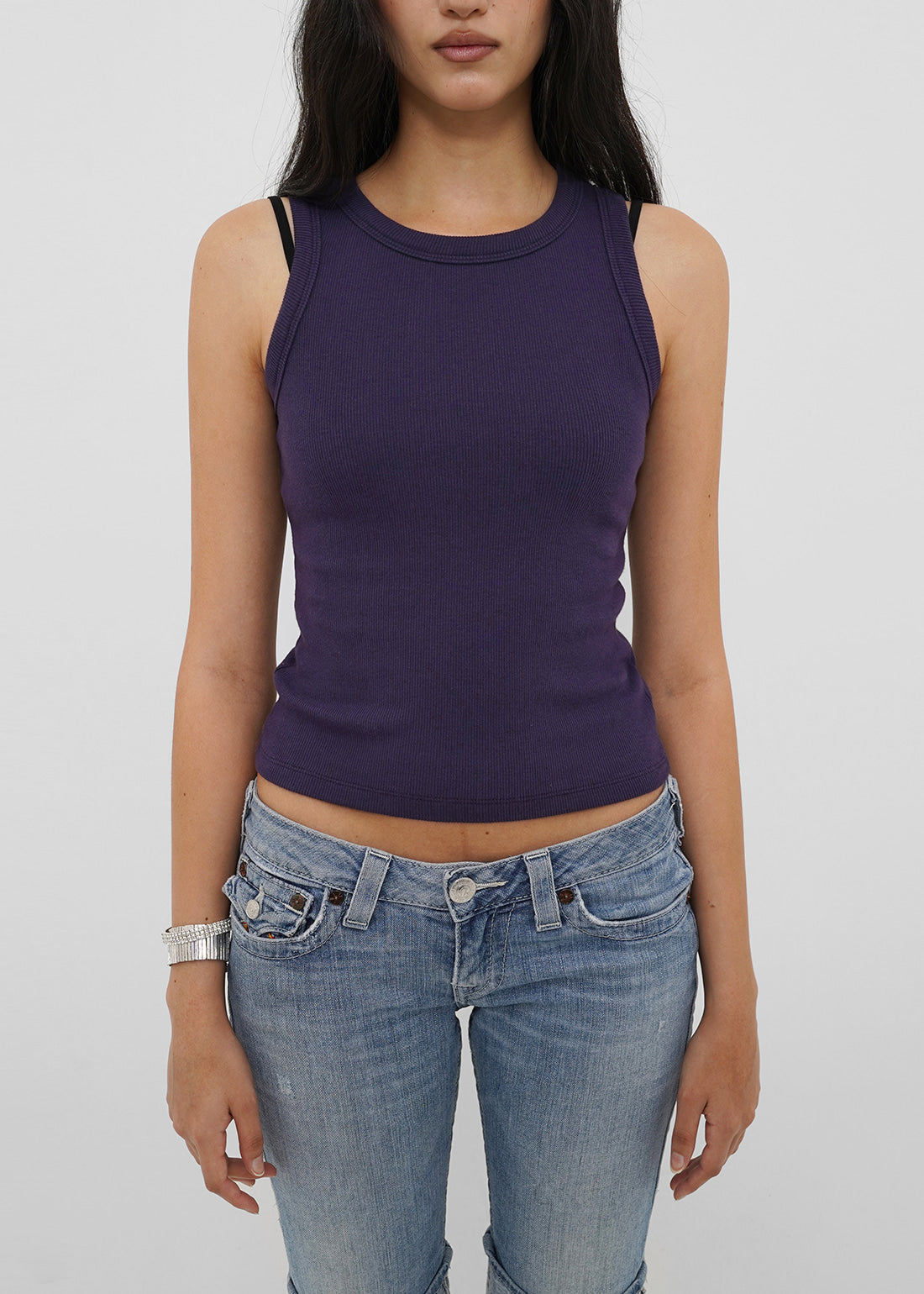 BASIC RIBBED ROUND MANGO TANK 3