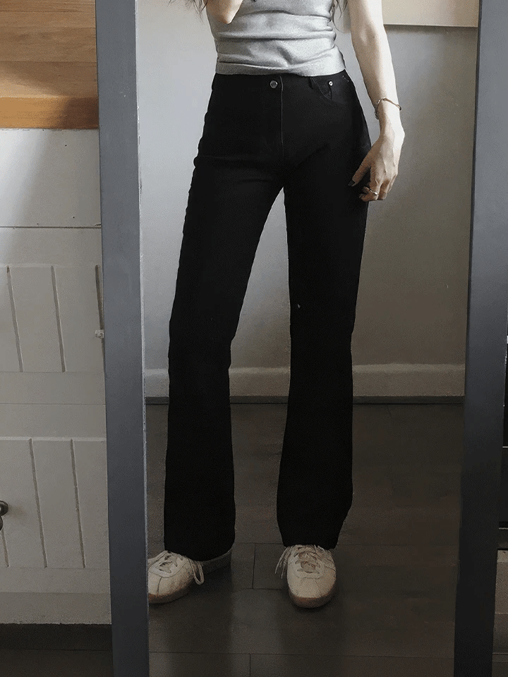 CHEESE SEMI-BOOTCUT ALL-DAY PANTS