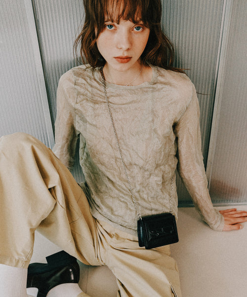 CHAPTER SHOULDER BAG - 5 COLORS IVORY