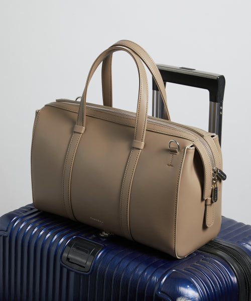UMBERTO MUAENG TRAVEL TOTE CROSSBODY BAG - 3 COLORS TAUPE