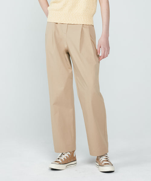 COTTON PANTS - 2 COLORS BEIGE