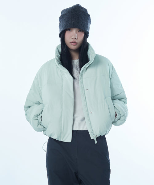 WOMENS DAILY PUFFER SHORT PADDING JACKET #韓韶禧同款! - 10 COLORS MINT