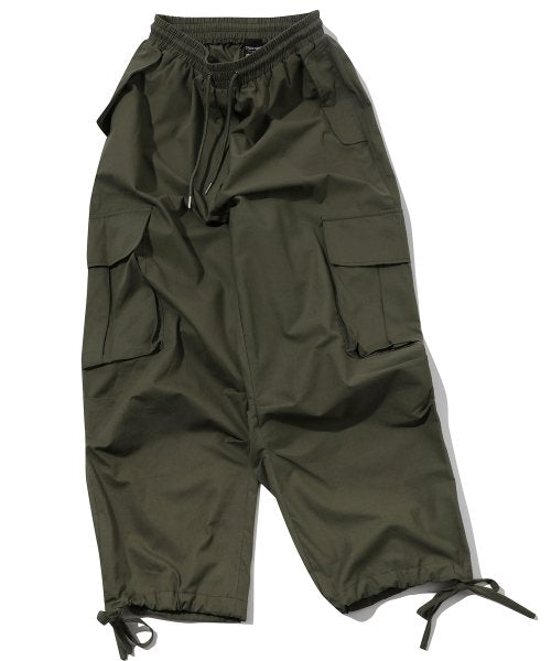 WIDE CARGO DART PANTS - 2 COLORS KHAKI