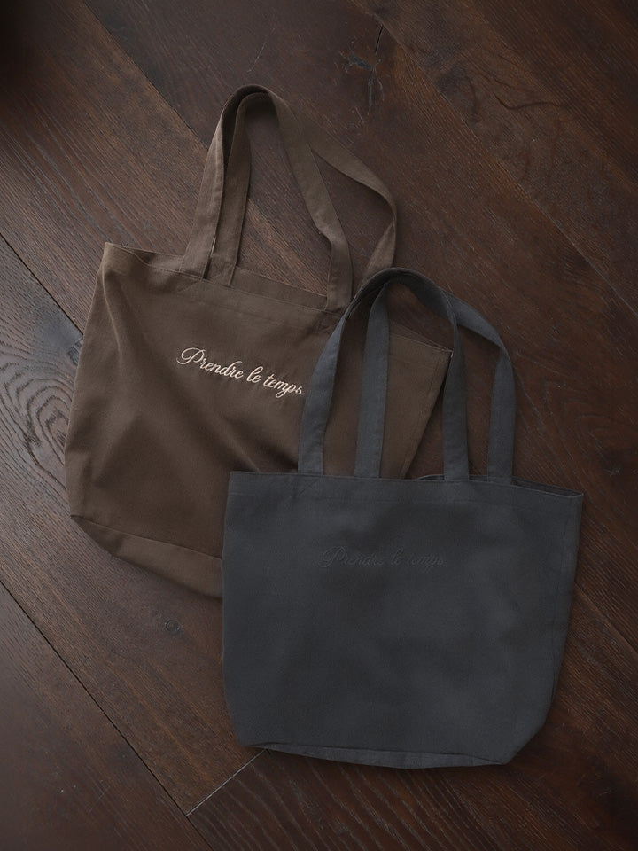 LENTO TONE-ON-TONE ECO BAG - 2 COLORS