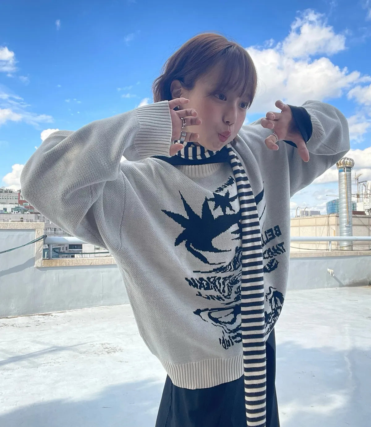 TORNADO LOGO KNIT - 2 colors