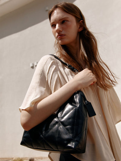 GLAM SHOULDER BAG MEDIUM - 2 COLORS