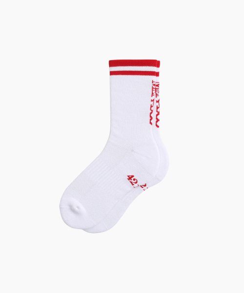 RUNNING CREW FLOGGER FIT SOCKS WHITE