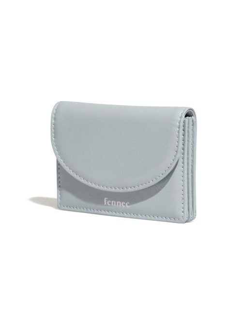 CRINKLE HALFMOON ACCORDION POCKET - 10 COLORS GREY