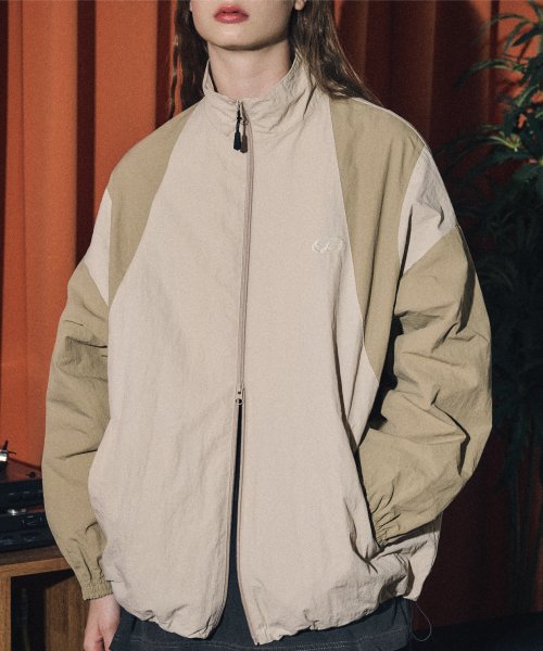 OVER TRACK JACKET - 2 COLORS CREAM