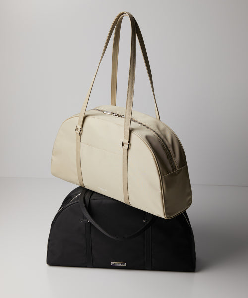 ALICE NYLON DAILY SHOULDER BAG - 2 COLORS BLACK