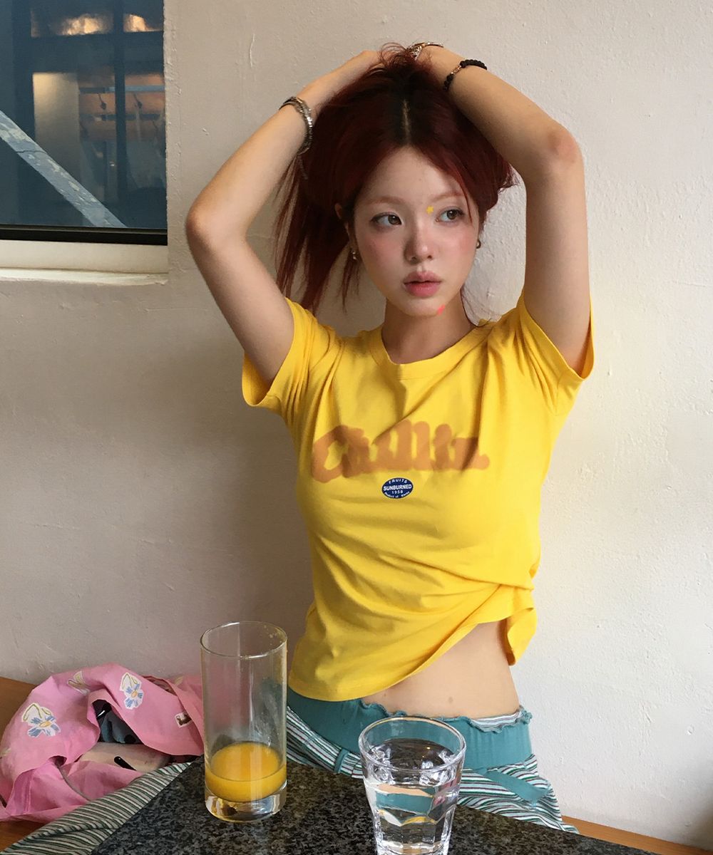 CHILLIN T-SHIRT street snap 1
