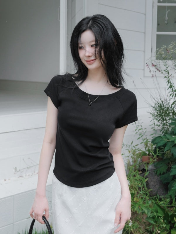 OUR-FIT RAGLAN 2-WAY TEE - 6 COLORS