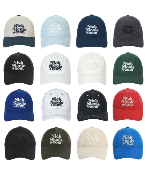 NN DOTCOM SIGNATURE BALL CAP #徐睿知同款! - 18 COLORS AS SHOWN