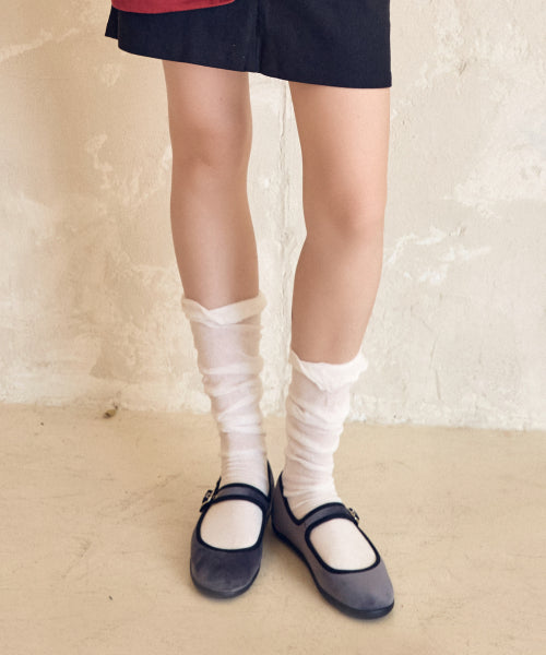 MARY JANE FLAT CHARCOAL