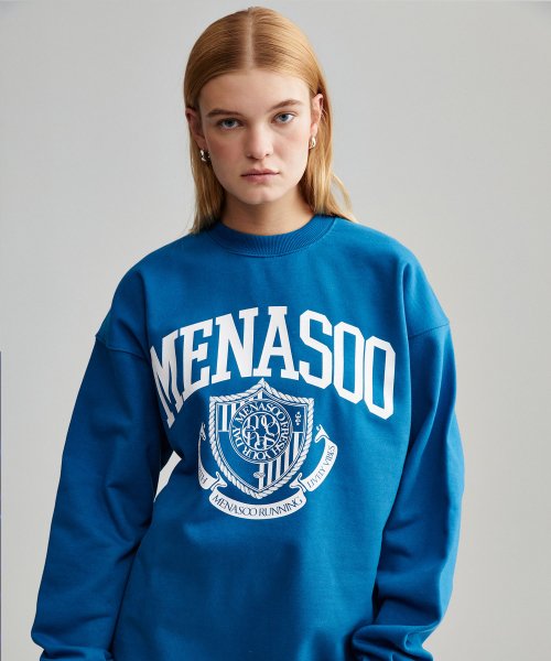 UNISEX CLASSIC EMBLEM SWEATSHIRT - 5 COLORS BLUE