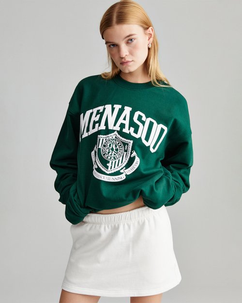 UNISEX CLASSIC EMBLEM SWEATSHIRT - 5 COLORS GREEN