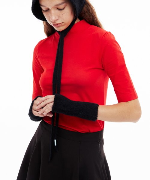 BOUCLE HAND WARMER FUCHSIA - 4 COLORS BLACK