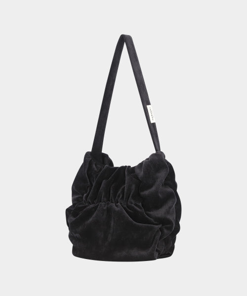 POPCORN TANGO CORDUROY SHOULDER BAG - 3 COLORS BEIGE
