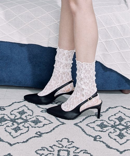 5/ SLINGBACK HEEL TEAL