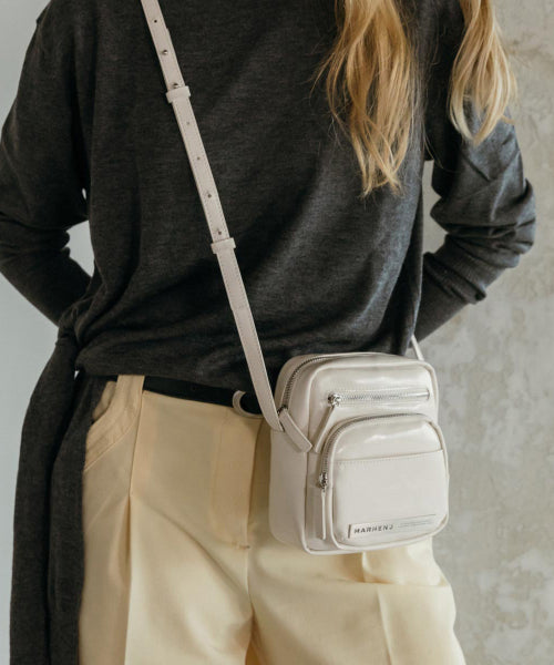 LOUIS OUT POCKET MINI CROSSBODY BAG - 4 COLORS BLACK