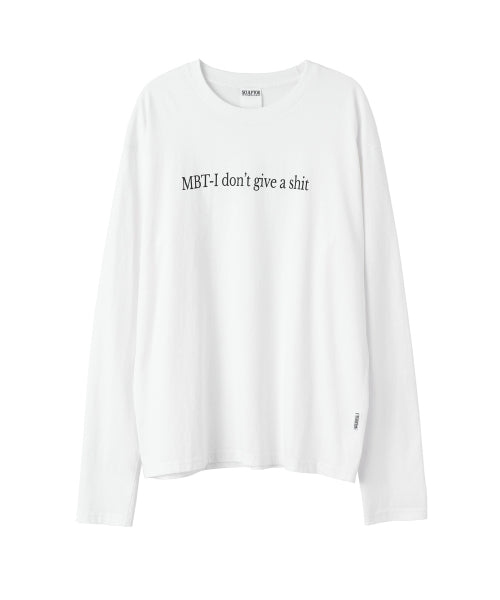 WASHED LONG SLEEVE TEE WASHED - 2 COLORS WHITE