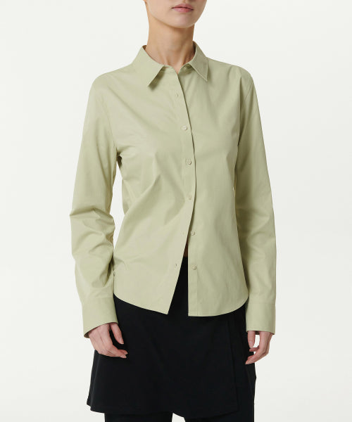 WOMENS SLIM FIT SHIRT #韓韶禧同款! - 9 COLORS GREEN