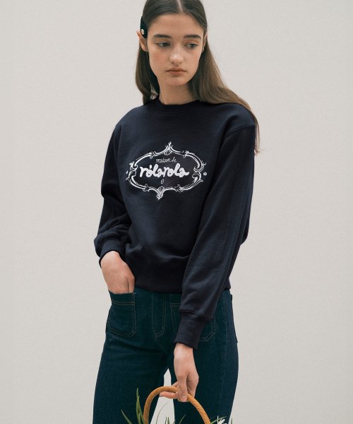 VINTAGE LOGO SWEATSHIRT - 3 COLORS NAVY