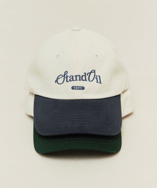 BONHEUR MIX BALL CAP - 2 COLORS NAVY