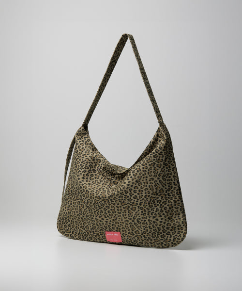 GEMMA LEOPARD SHOULDER BAG - 5 COLORS NAVY