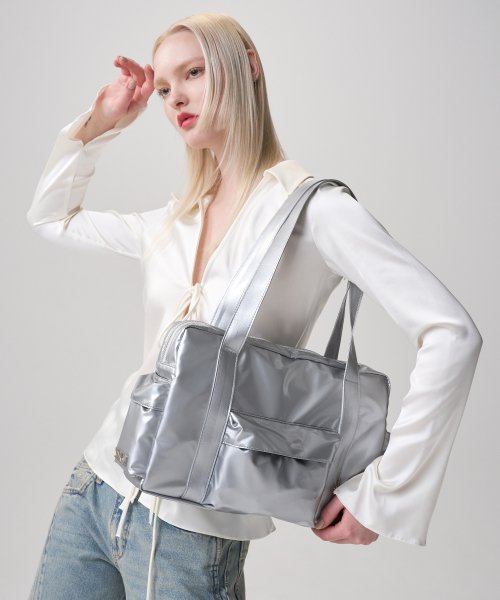 DANE SHOULDER BAG - 2 COLORS BLACK