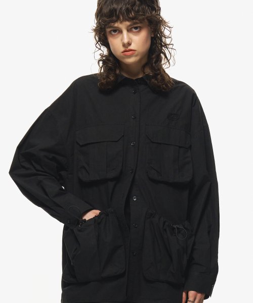 CARGO SHIRT - 2 COLORS BLACK