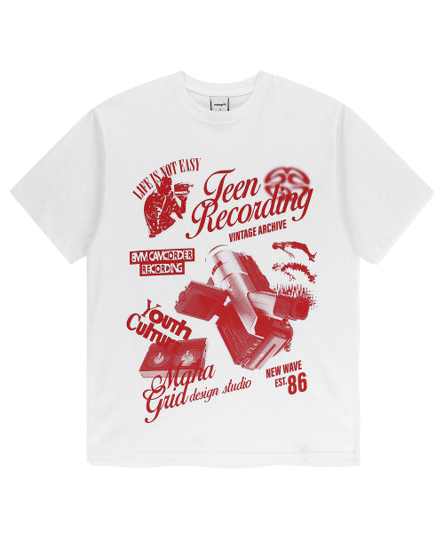 RECORDING TEE - 2 COLORS