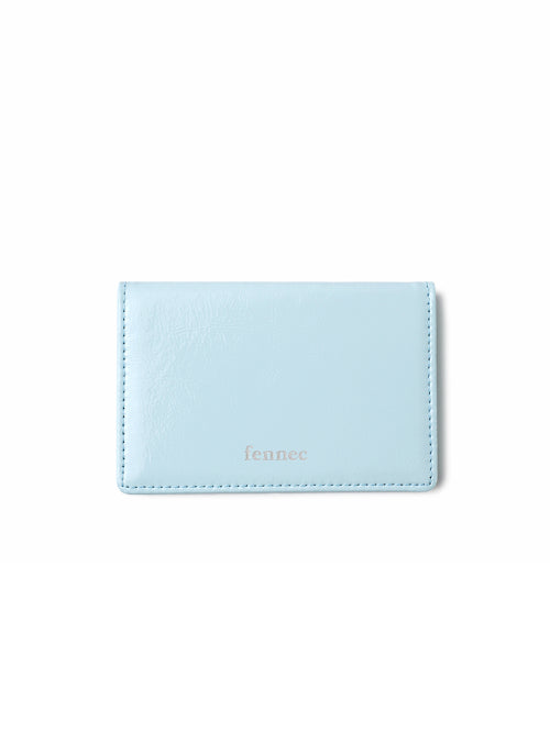 CRINKLE SOFT CARD CASE COOL - 10 COLORS BLUE