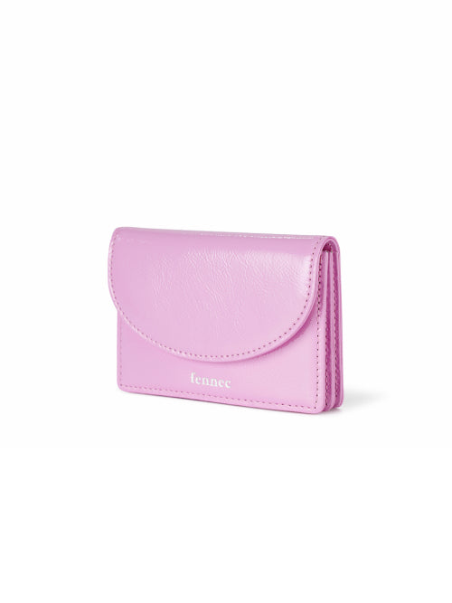 CRINKLE HALFMOON ACCORDION POCKET - 10 COLORS PINK