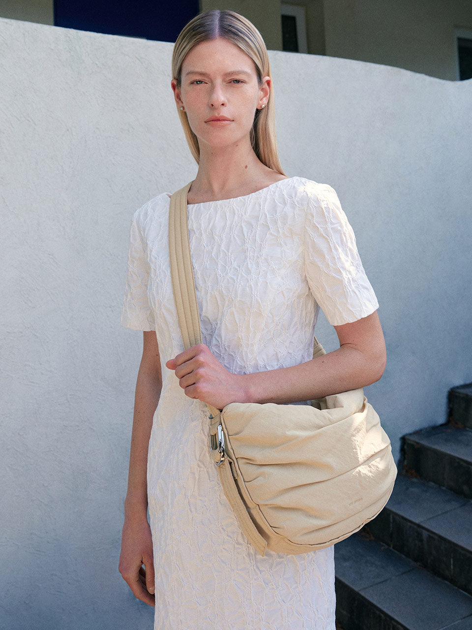 SIERRA BALLOON SHOULDER BAG MEDIUM BUTTER