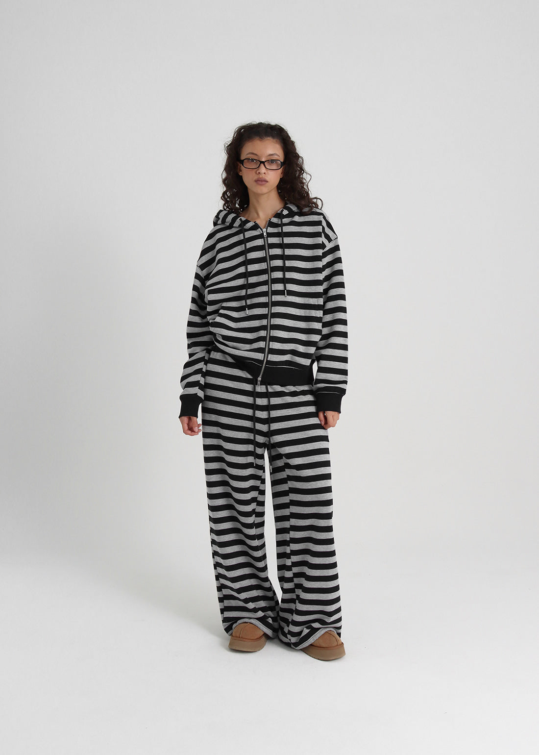 BOLD STRIPE BANDED PANTS - 2 COLORS 4