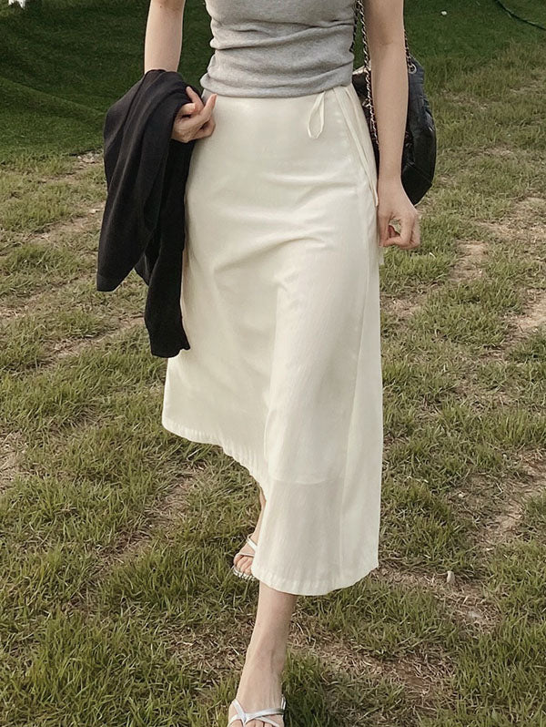 NICE COMFORTABLE SKIRT - 4 COLORS