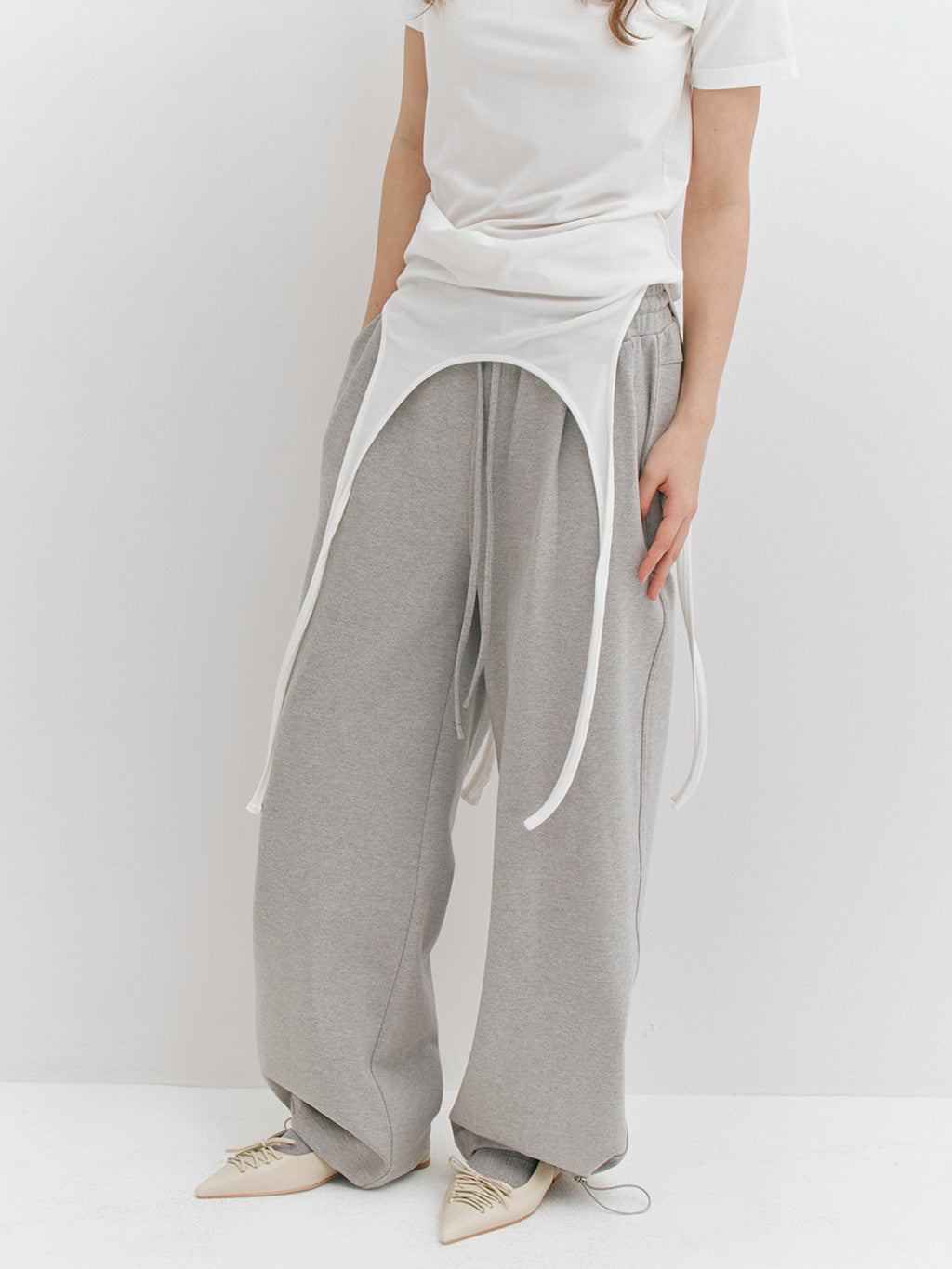 SIGNATURE JOGGER PANTS - GREY #HAYOUNG同款!
