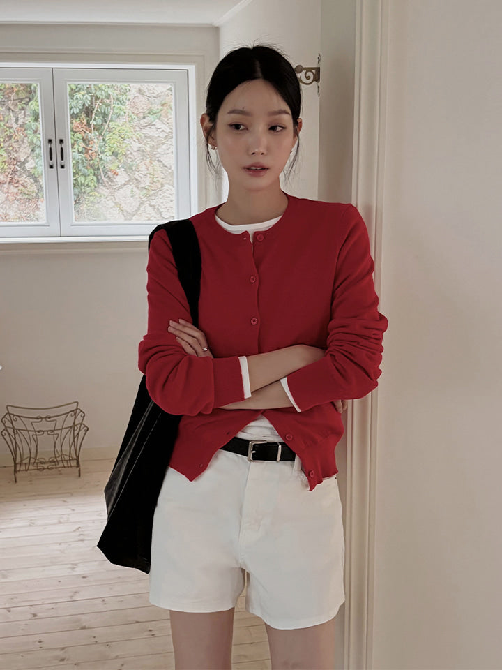 MER SOFT STANDARD-FIT CARDIGAN - 4 COLORS