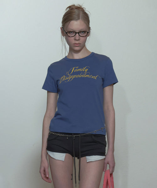 FAMILY DISAPPOINTMENT TEE - 3 COLORS BLUE