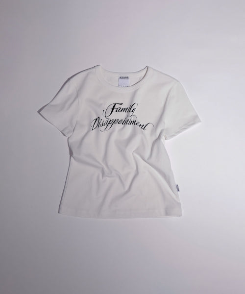 FAMILY DISAPPOINTMENT TEE - 3 COLORS WHITE