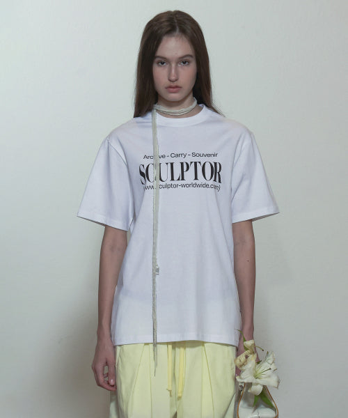 CLASSIC LOGO TEE - 3 COLORS WHITE