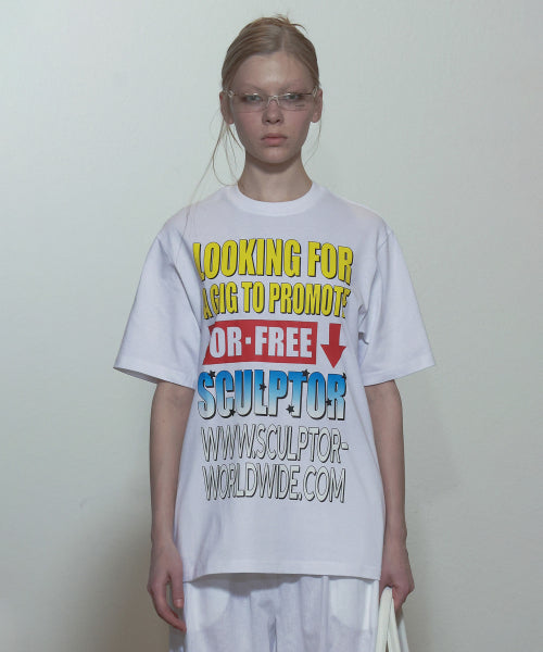 LOOKING FOR FREE TEE - 2 COLORS WHITE