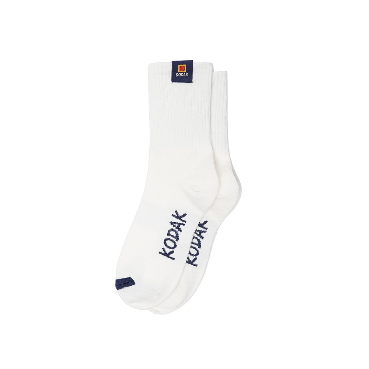 COLOR LABEL CREW SOCKS 5PC 1