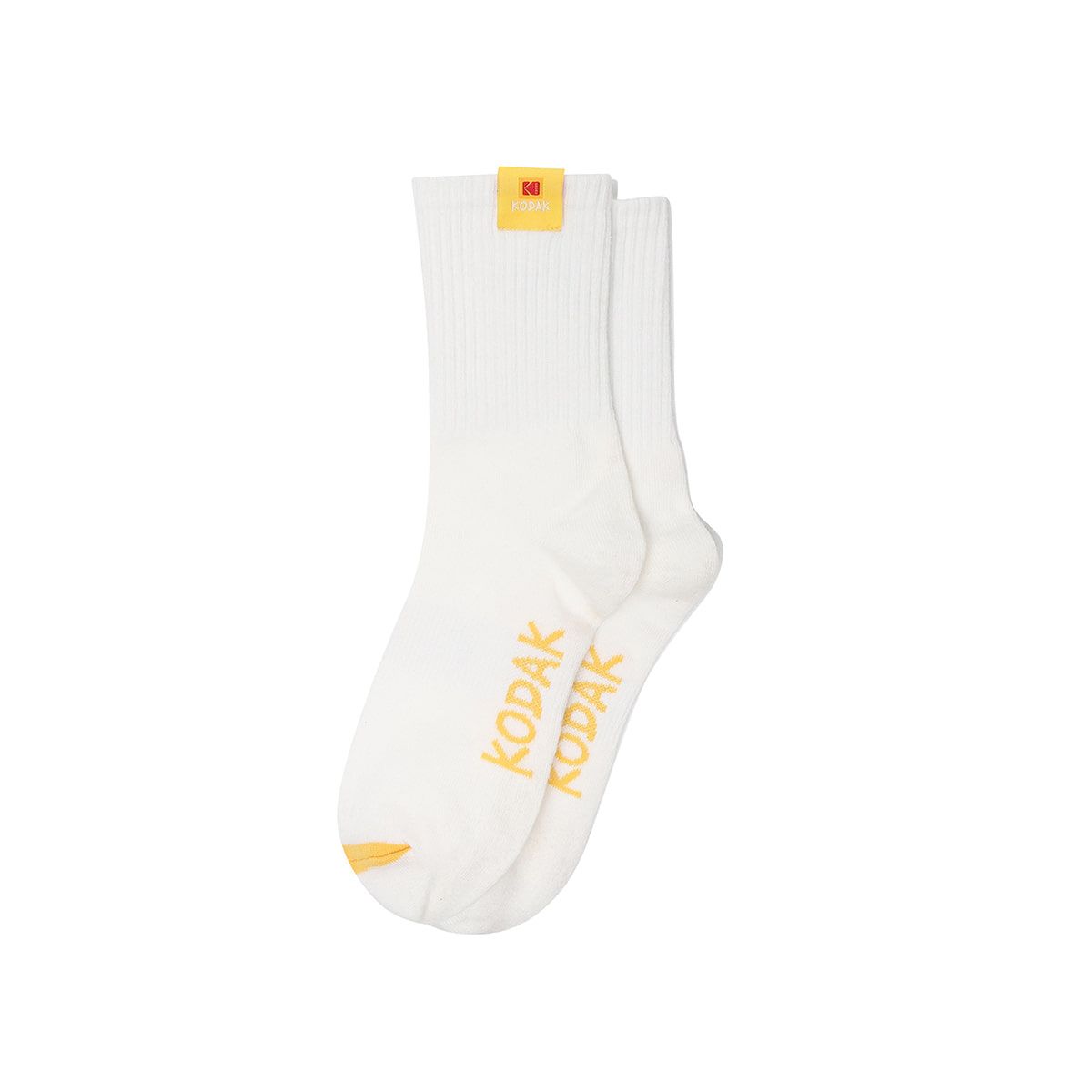 COLOR LABEL CREW SOCKS 5PC 2