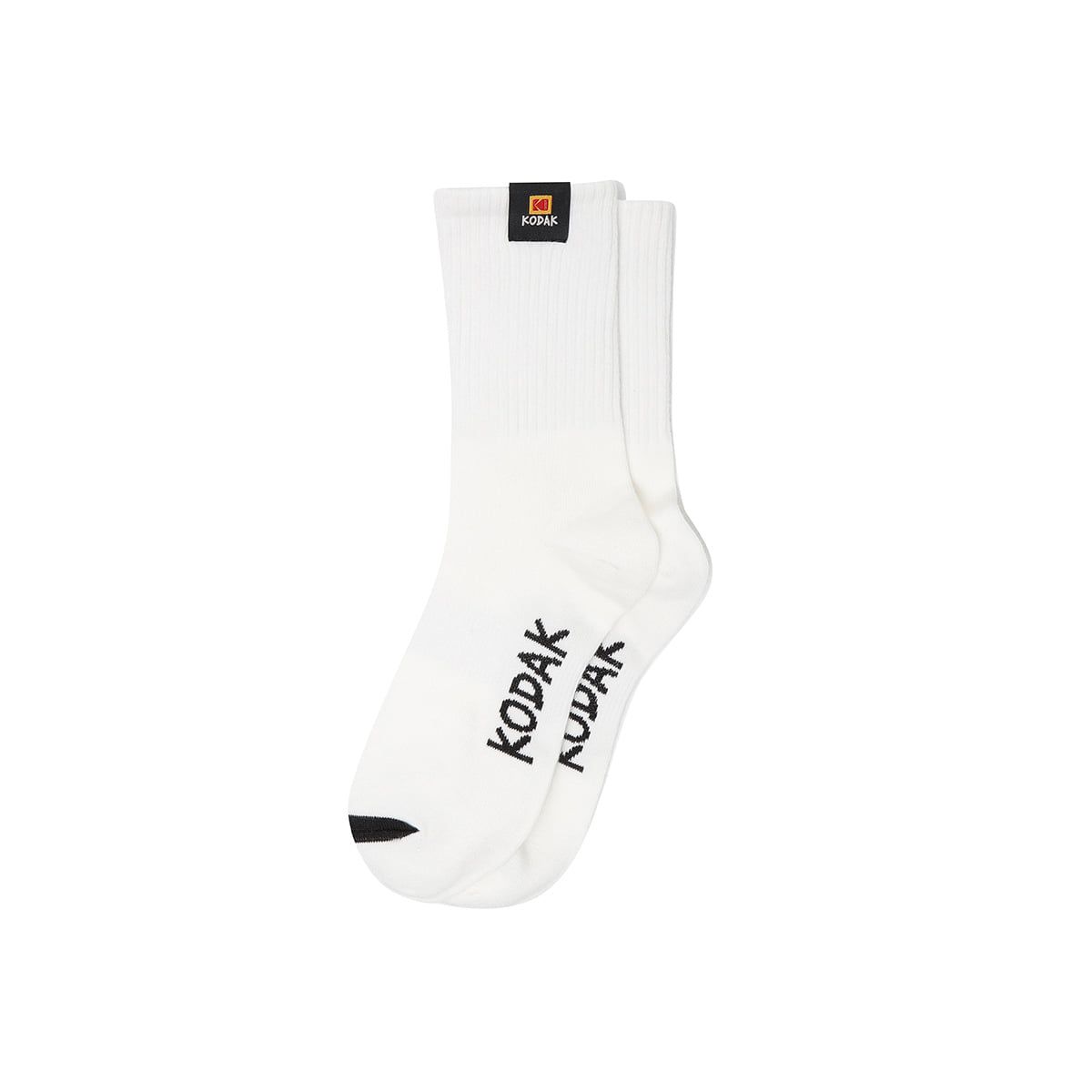 COLOR LABEL CREW SOCKS 5PC 3
